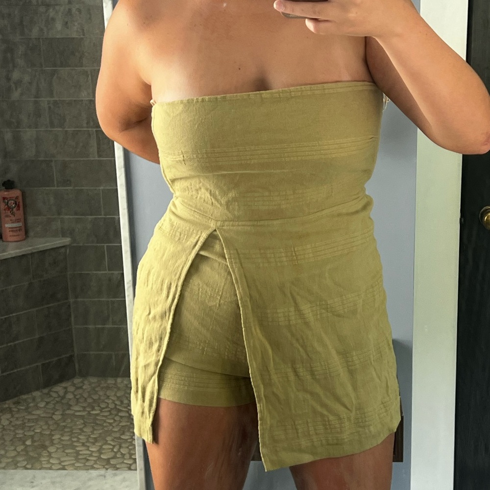 green romper/dress